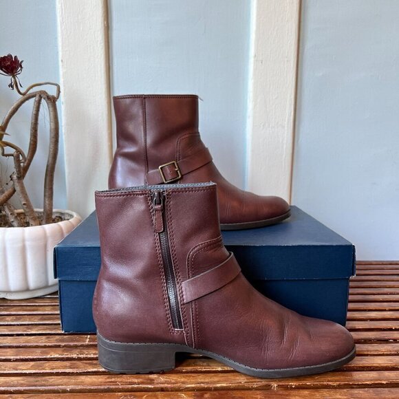 Cole Haan Huntley Water-resistant Bootie Chestnut - Picture 2 of 8
